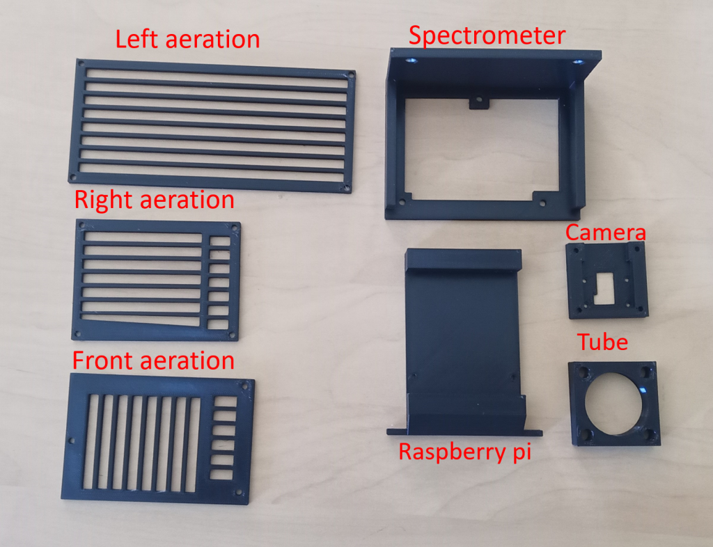 3D print the internal parts