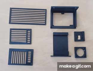 Mount the components