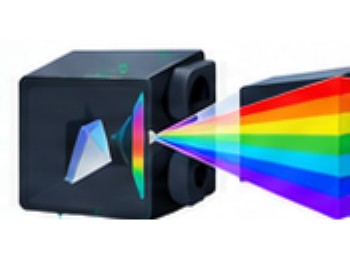 Spectral detector splitting light into a spectrum