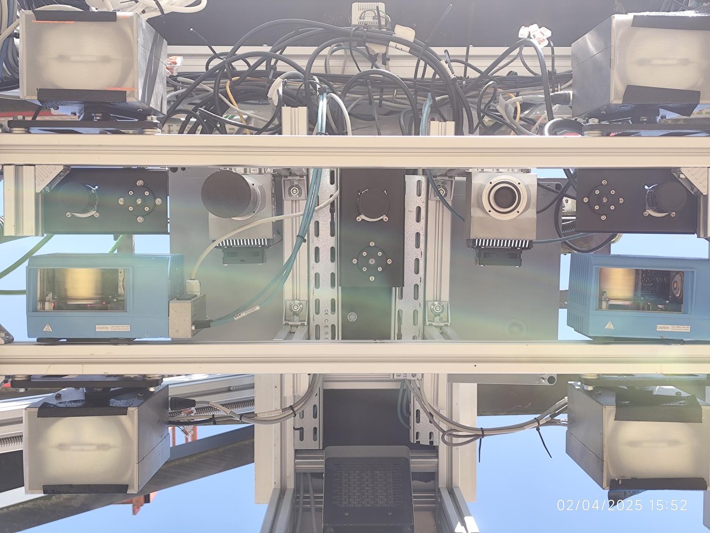 A multi-sensor hyperspectral imaging rig with cameras and illumination modules